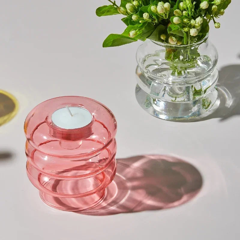 bougeoirs coniques décoratifs pour mariage et fêtes - vue 6 sur 14