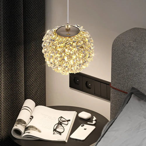 Suspension en cristal moderne G9