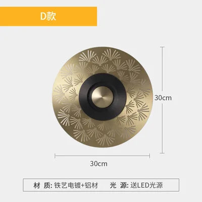 applique murale nordique à motif creux pour décoration élégante - vue 10 sur 11