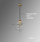 lustre moderne à LED pour un éclairage élégant et design