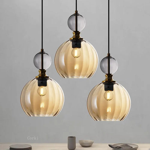 suspension moderne en verre décoratif pour enfants - vue 3 sur 13