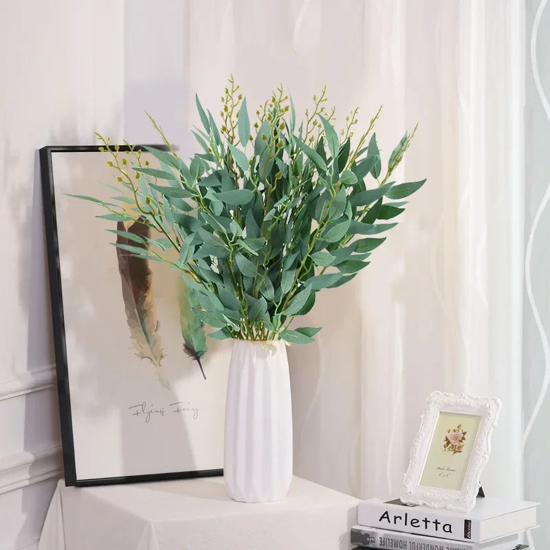 bouquet de saule artificiel pour décoration mariage et fête - vue 5 sur 9