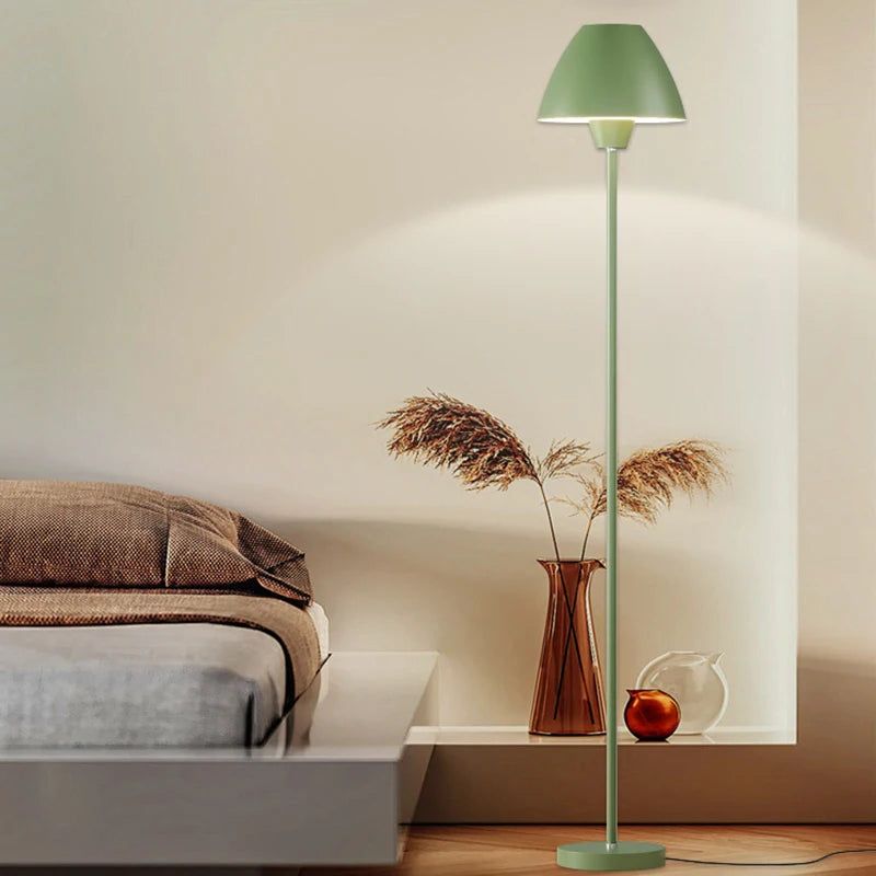lampadaire moderne en fer forgé sur pied avancé - vue 7 sur 9