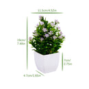 plante artificielle en pot pour décoration de bureau et jardin