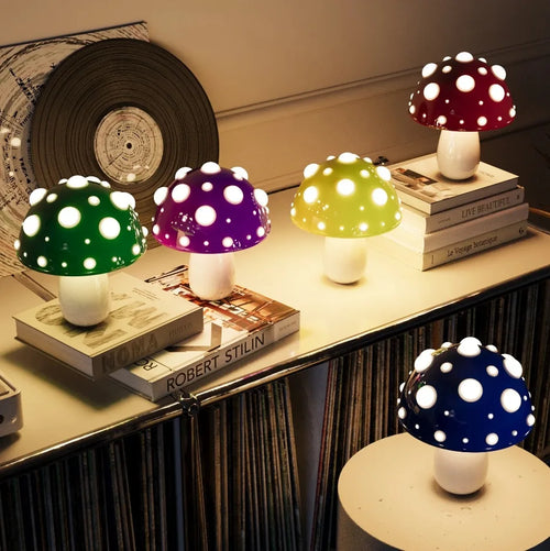 Lampe de Table LED en forme de champignon