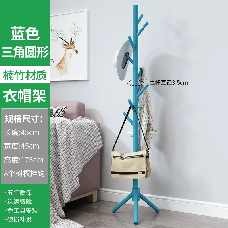 porte-manteau en bois massif design moderne et pratique - vue 14 sur 20