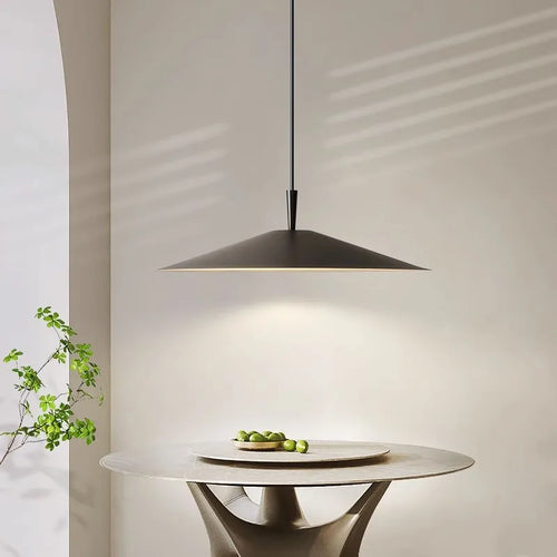 lampe led suspendue métallique 3 niveaux réglables pour bar ou restaurant - vue 4 sur 8