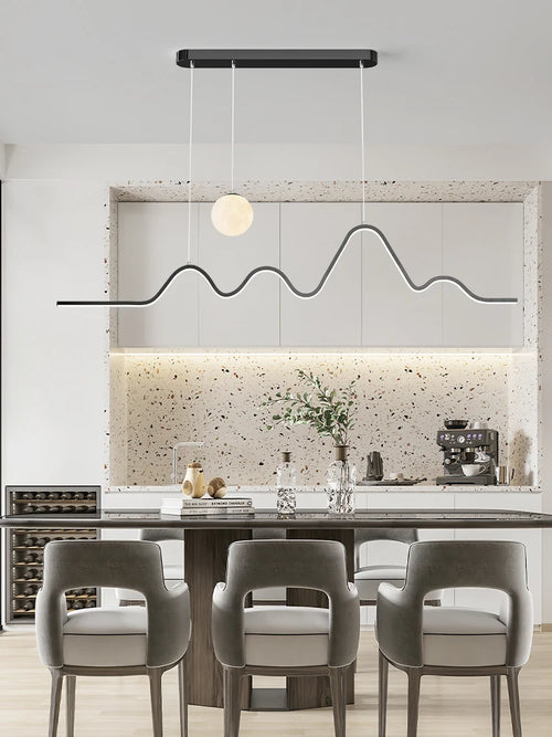plafonnier led moderne avec anneau créatif pour intérieur décoratif