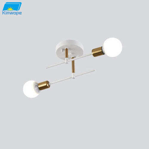 Plafonnier de salon nordique personnalité créative concepteur multi tête lampe de haricot magique Simple moderne chambre lampe d'étude - vue 2 sur 12