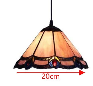 lustre tiffany vitrail style méditerranéen pour intérieur élégant - vue 18 sur 22