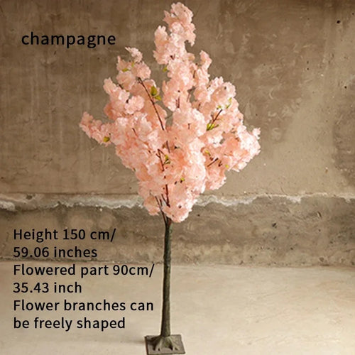 arbre de cerisier artificiel pour décoration festive et événementielle - vue 18 sur 18