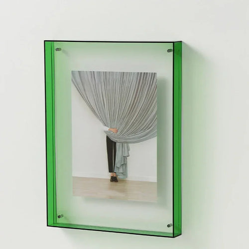 cadre photo acrylique style ins décoration murale table transparente - vue 7 sur 14