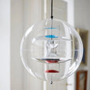 Design nordique en verre: Suspension Globe