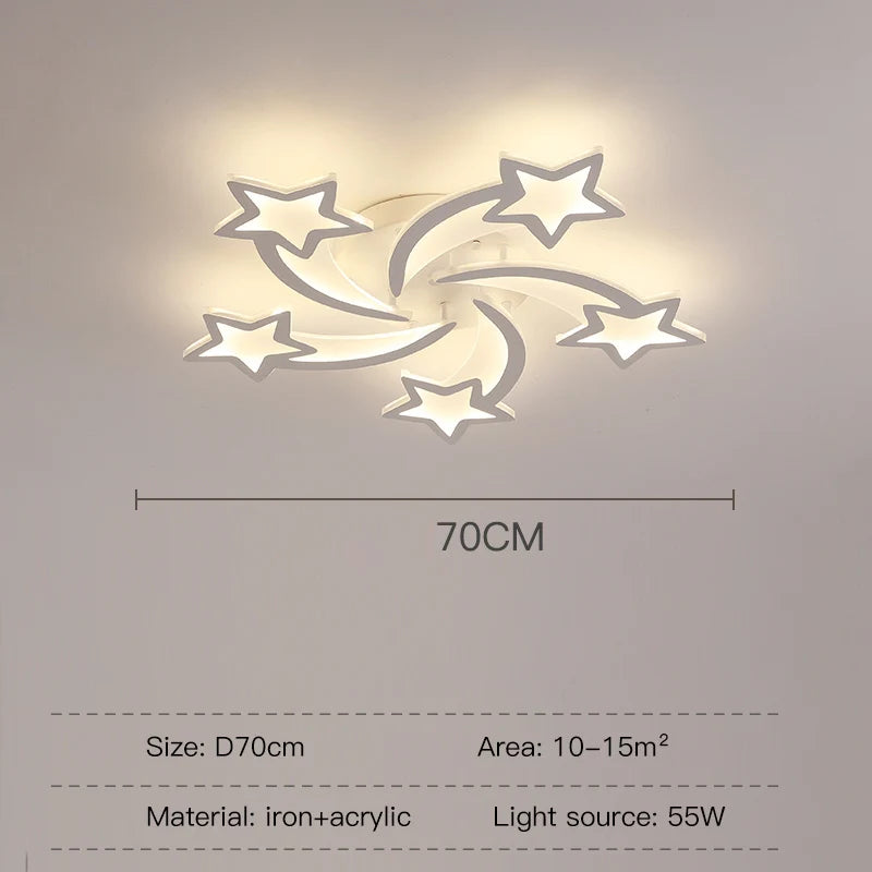 lustre créatif en forme de branche moderne en fer pour décoration intérieure - vue 14 sur 16