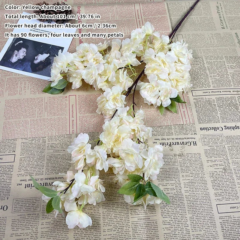 fleur de cerisier artificielle pour décoration et bricolage - vue 26 sur 27