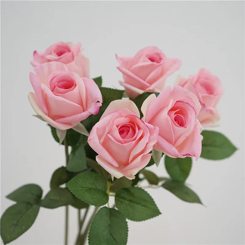 fleurs artificielles en latex pour décoration élégante et réaliste