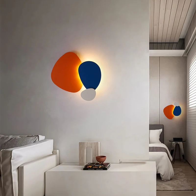 Applique murale LED colorée moderne