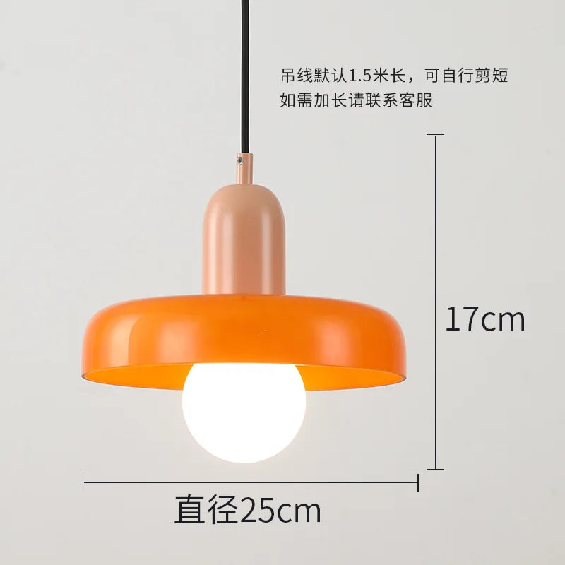lampe suspendue en verre nordique pour décoration intérieure - vue 16 sur 30