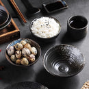 Bol à riz céramique forme corne style japonais