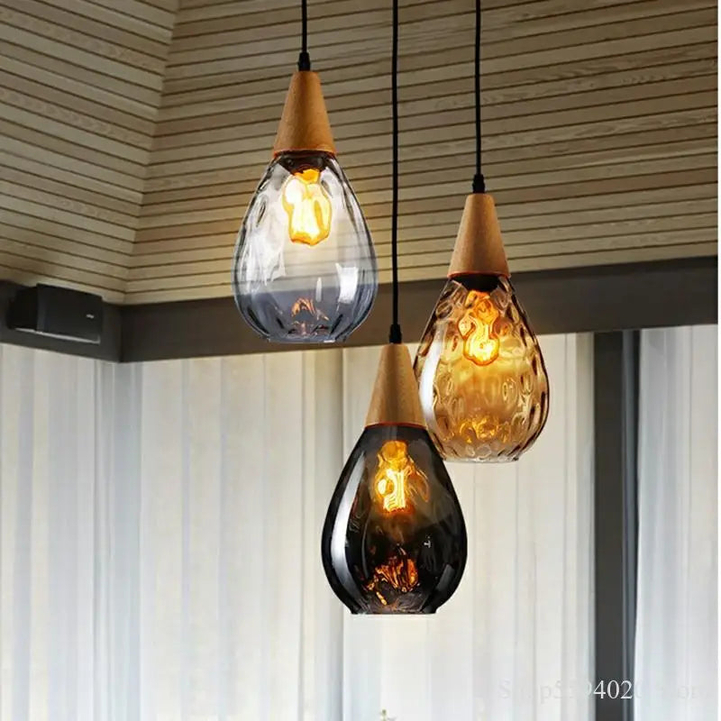 suspension en verre moderne pour décoration intérieure élégante - vue 4 sur 27