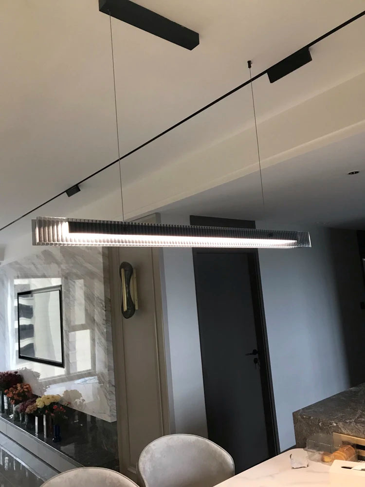 Lustre de salle à manger minimaliste moderne - vue 5 sur 14