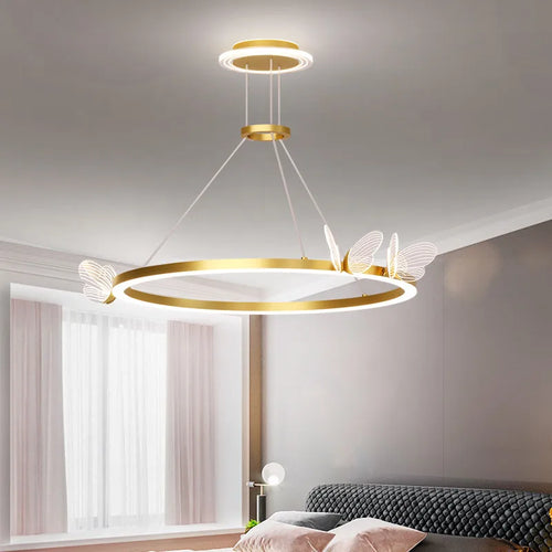 suspension design en acrylique pour décoration moderne de luxe - vue 3 sur 21