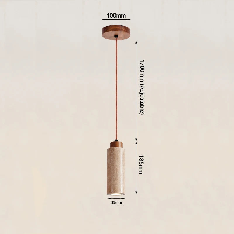 ensemble de 3 suspensions wabi sabi naturelles led - vue 10 sur 14