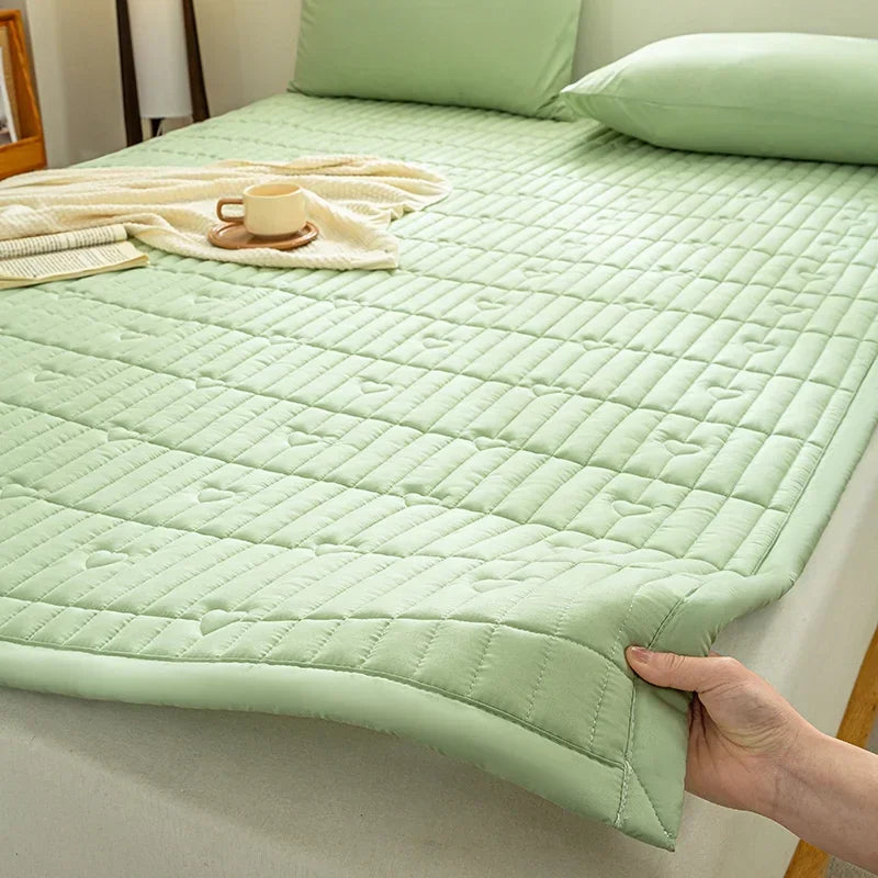 matelas matelassé romantique avec protection de lit doux et confortable