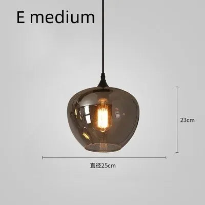 suspension à led en verre design pour décoration intérieure moderne - vue 12 sur 15
