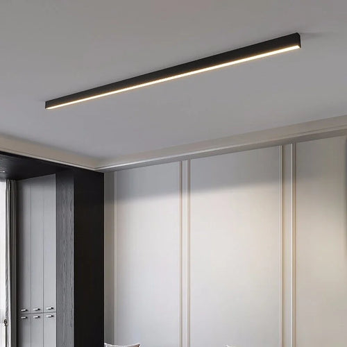 plafonnier linéaire simple pour intérieur moderne élégant - vue 2 sur 8