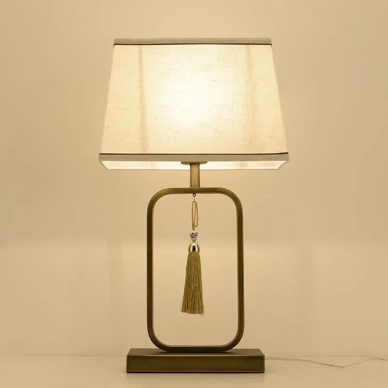 lampe de table créative style chinoiserie pour salon - vue 2 sur 6