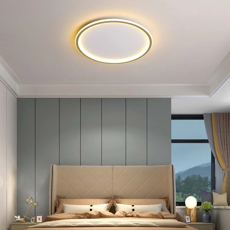 plafonnier led ultra-mince nordique moderne minimaliste