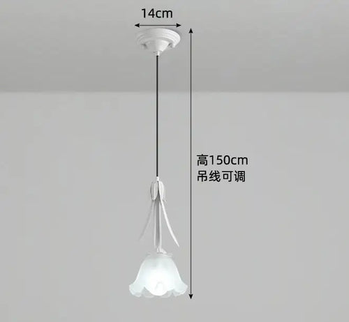 lustre suspendu à led en verre blanc laiteux à 3 têtes - vue 12 sur 12