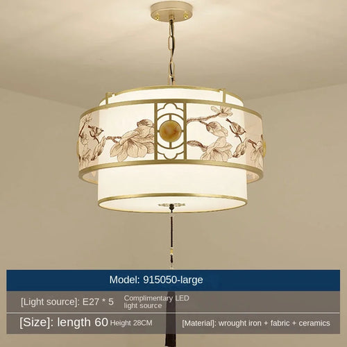 lustre rétro créatif pour éclairage intérieur de restaurant
