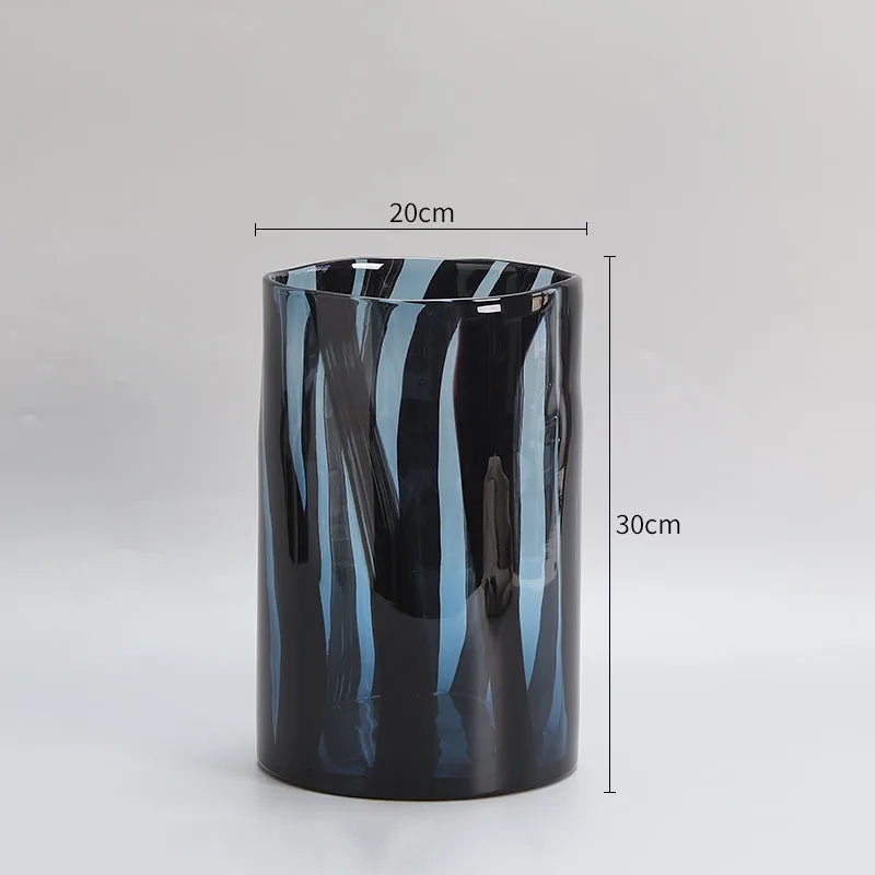 vase en verre décoratif pour arrangements floraux et hydroponiques - vue 8 sur 12