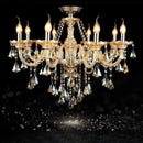 lustre en cristal moderne pour décoration intérieure élégante