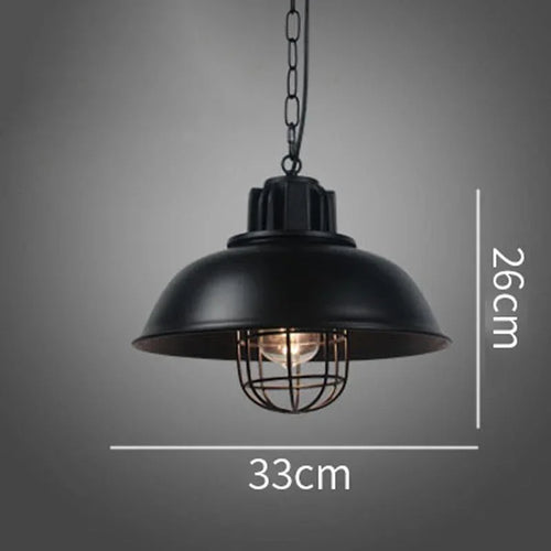 lustre rétro en fer pour décoration intérieure et éclairage - vue 8 sur 7