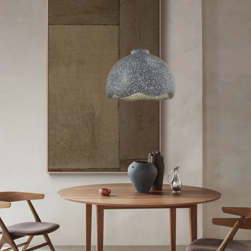 lustre minimaliste japonais wabi sabi pour bar nordique et étude