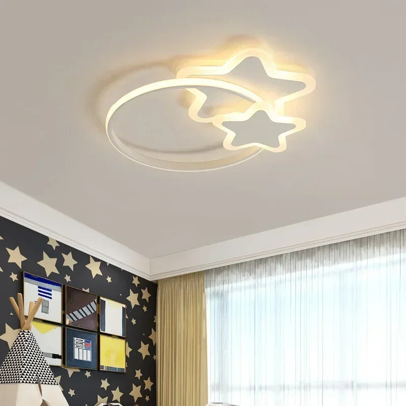 Plafonnier moderne à LEDs pour enfants chambre salon salle à manger chambre étude allée