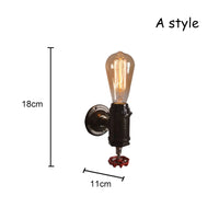 Luminaire industriel vapeur forme robinet