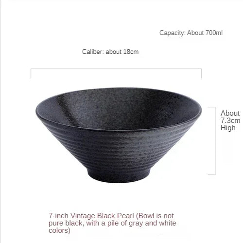 Bol ramen japonais céramique motif traditionnel porcelaine maison