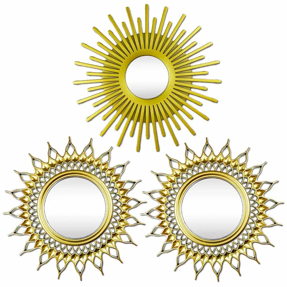 miroir soleil élégant décoration murale vintage esthétique et design