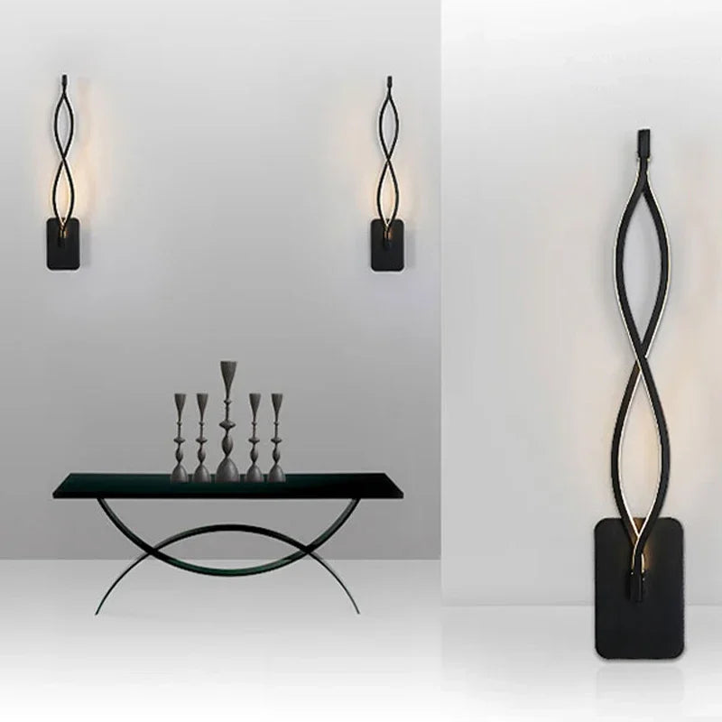 applique murale led moderne pour décoration intérieure élégante - vue 5 sur 10