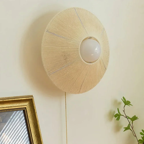 applique murale à led en corde pour décoration intérieure élégante - vue 5 sur 6