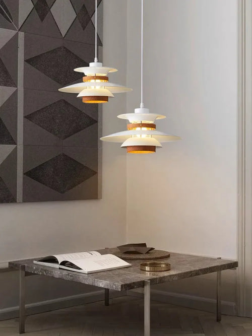 lustre design nordique créatif style japonais pour bar et salon - vue 6 sur 26