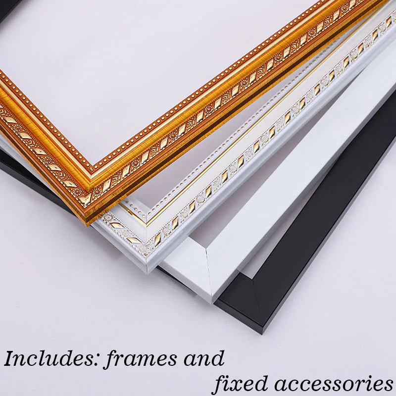 cadre personnalisé grand format style européen pour décoration murale - vue 4 sur 14