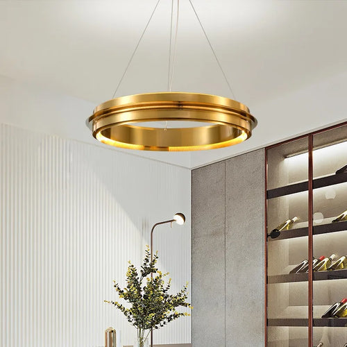 lustre led suspension post-moderne italien pour décoration intérieure - vue 4 sur 12