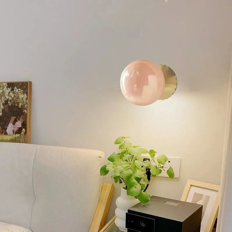 Applique murale LED en verre rétro - vue 2 sur 12