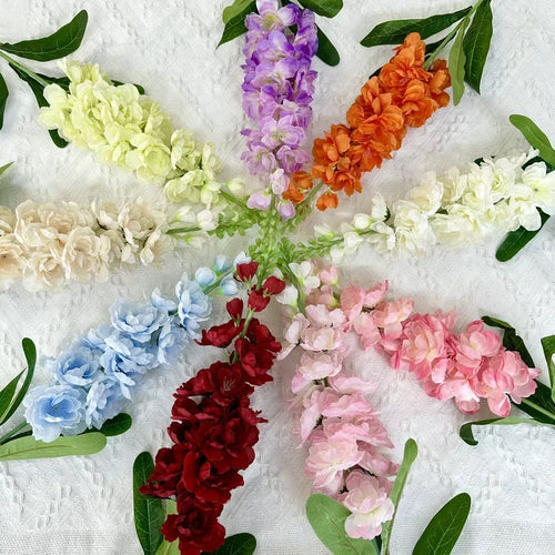 fleurs artificielles en soie pour décoration de mariage et événements - vue 6 sur 15