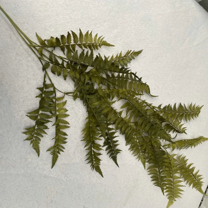 fougère artificielle en rotin pour décoration intérieure et extérieure - vue 5 sur 14